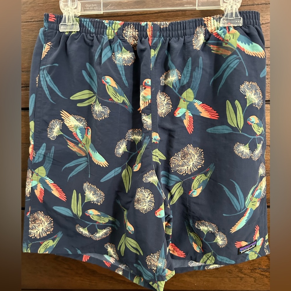 Patagonia Mens Baggies Shorts, Med, EUC